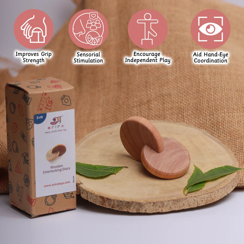 Wooden Interlocking Discs